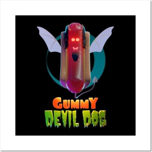 Halloweeners - Gummy Devil Dog Posters and Art